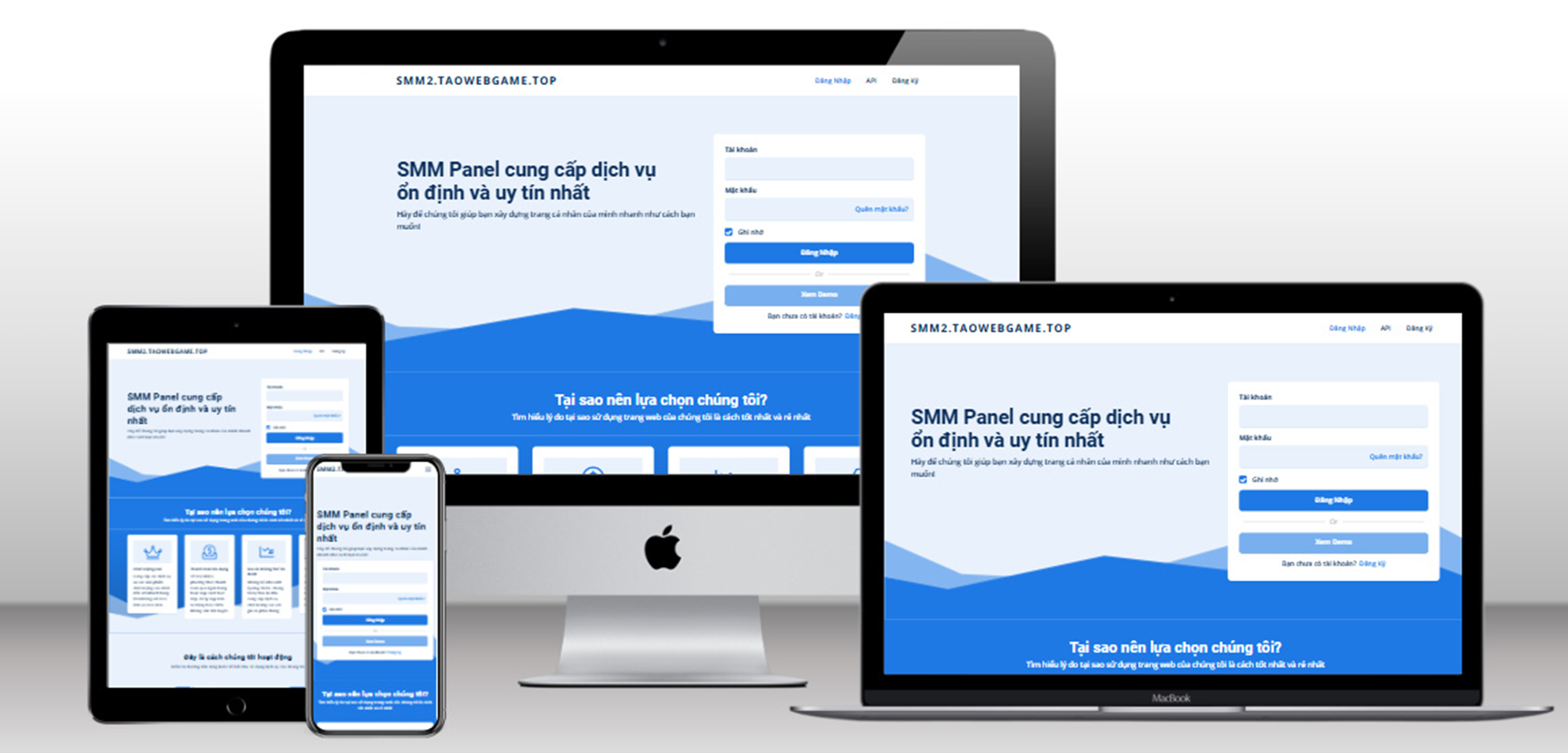 [SMM Panel 1] - Website bán tương tác, seeding mạng xã hội